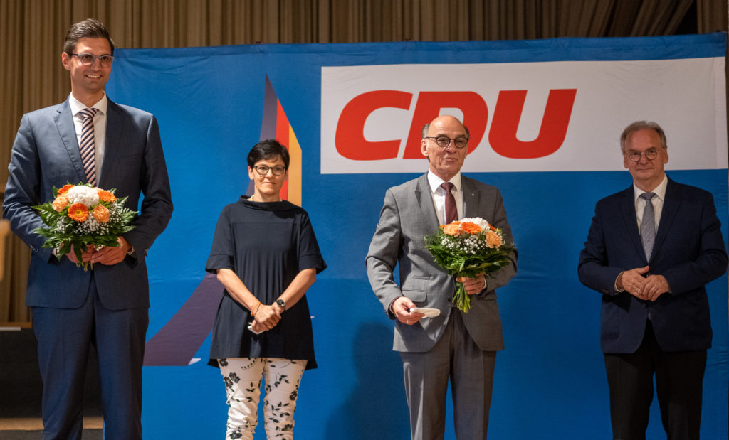 Unsere Direktkandidaten für das Wahljahr 2021 (Foto: Robert Baumgart CDU Wittenberg)