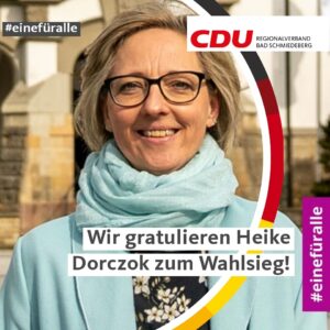 Heike Dorczok - neue Bürgermeisterin von Bad Schmiedberg ab dem 1. August 2023